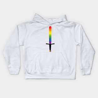 Rainbow Sword Kids Hoodie